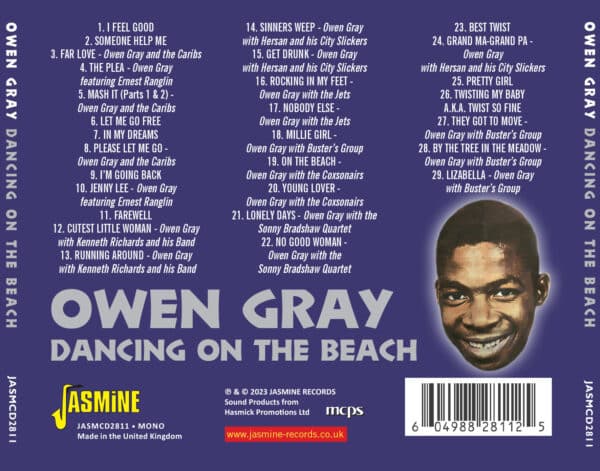 Owen Gray – Dancing On the Beach – The Early Years 1960-1962 - Image 2