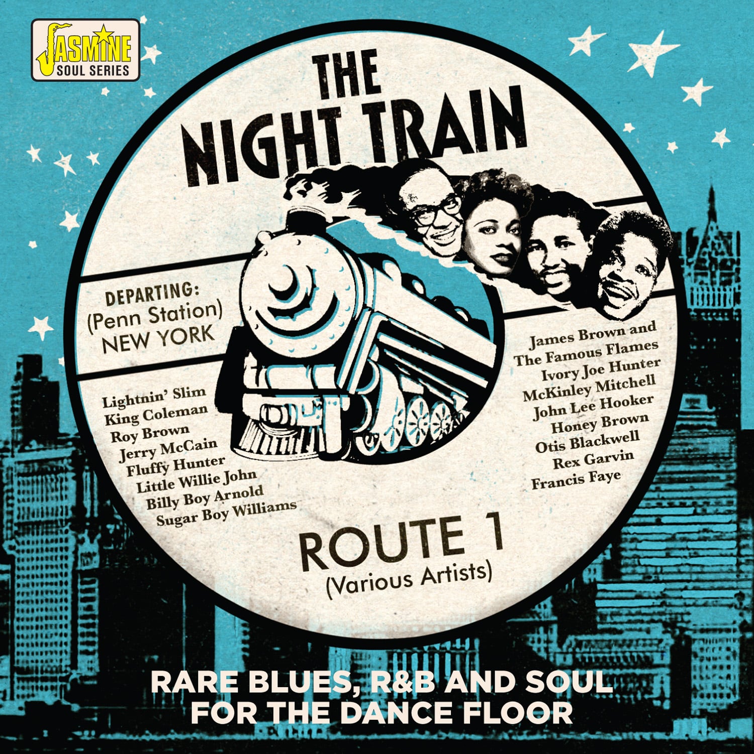 Various Artists - The Night Train – Route 1 – Rare Blues, R&B and Soul for the Dance Floor