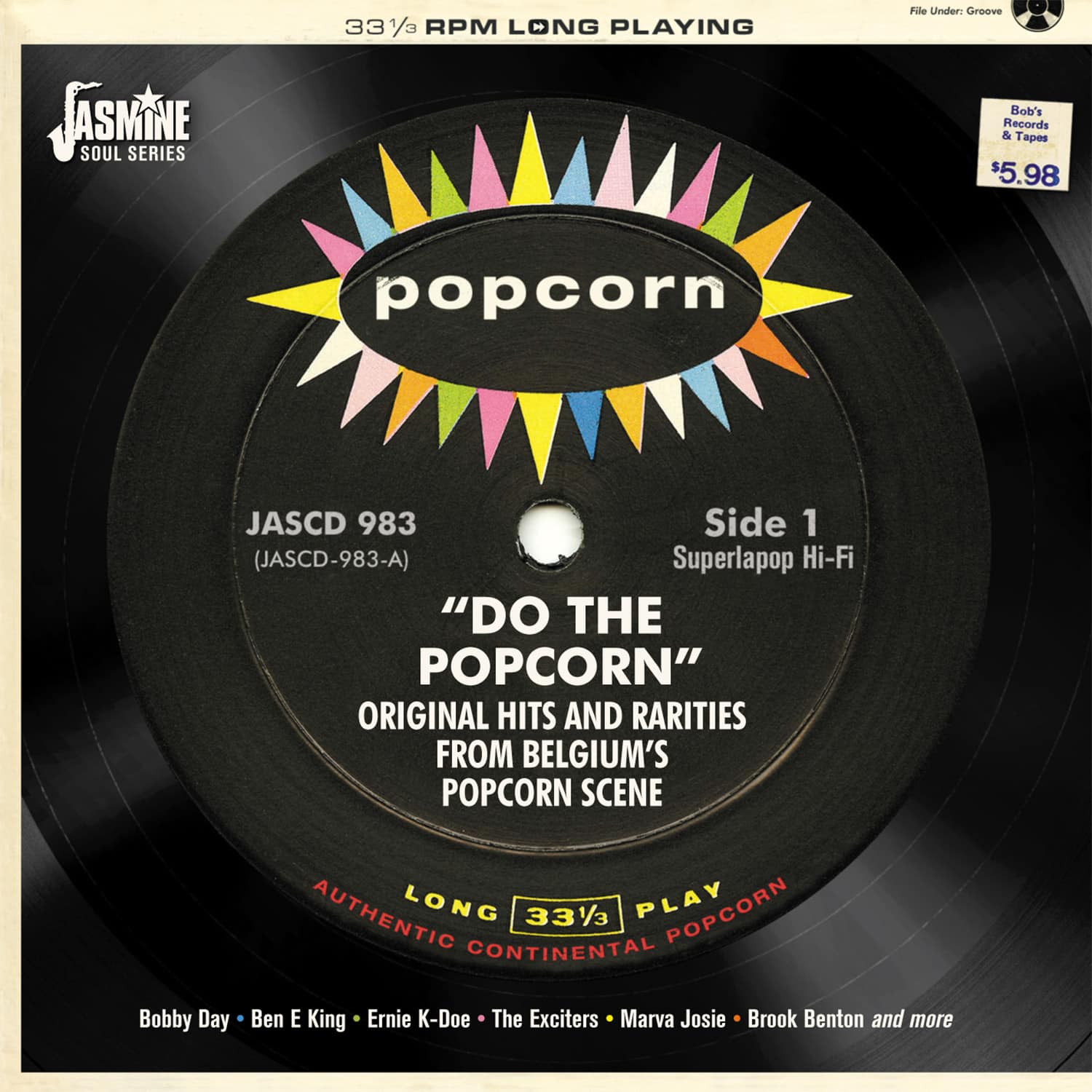 Various Artists - Do The Popcorn - Original Hits and Rarities from Belgium’s Popcorn Scene