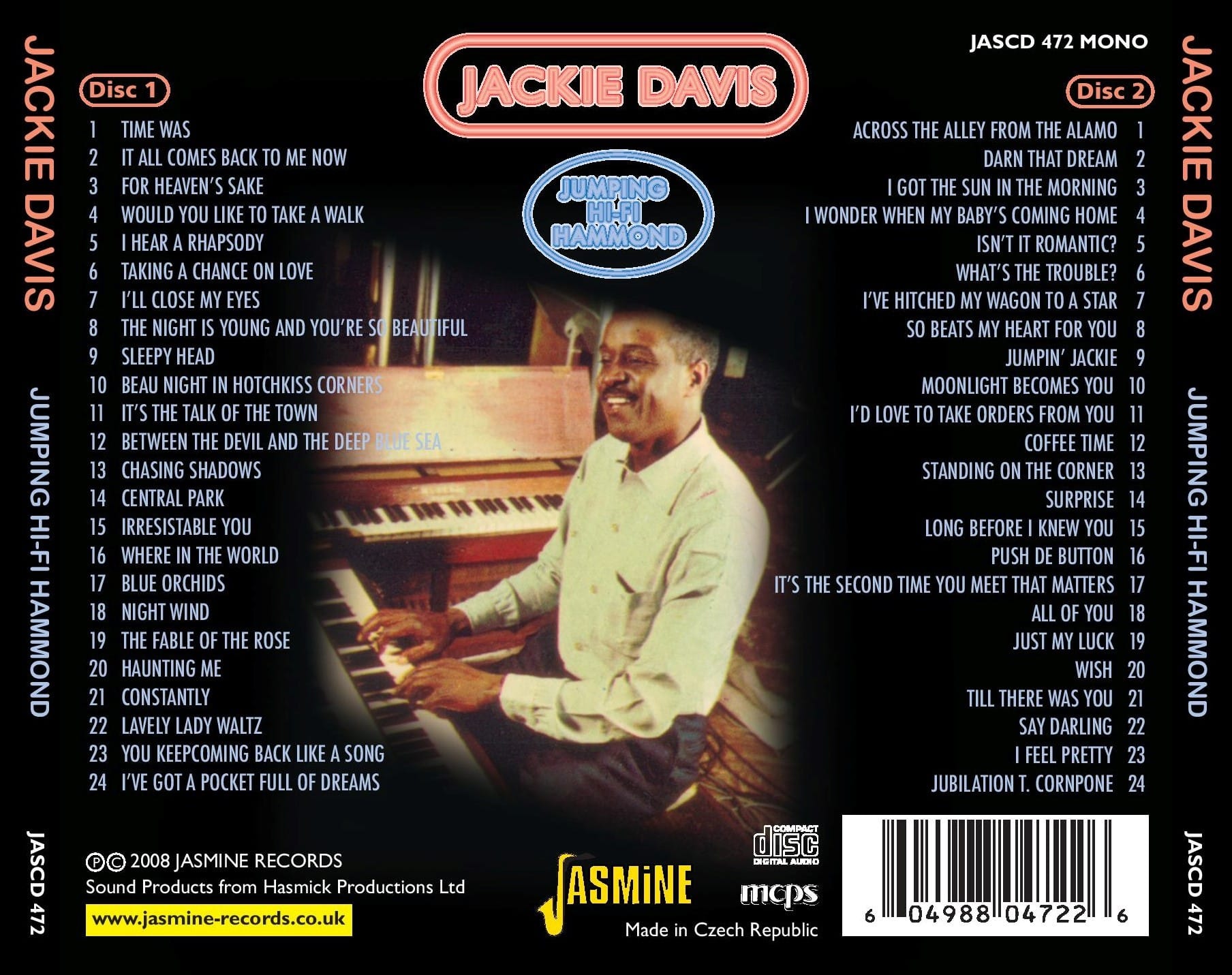 Jackie Davis - Jumping Hi-Fi Hammond - Image 2