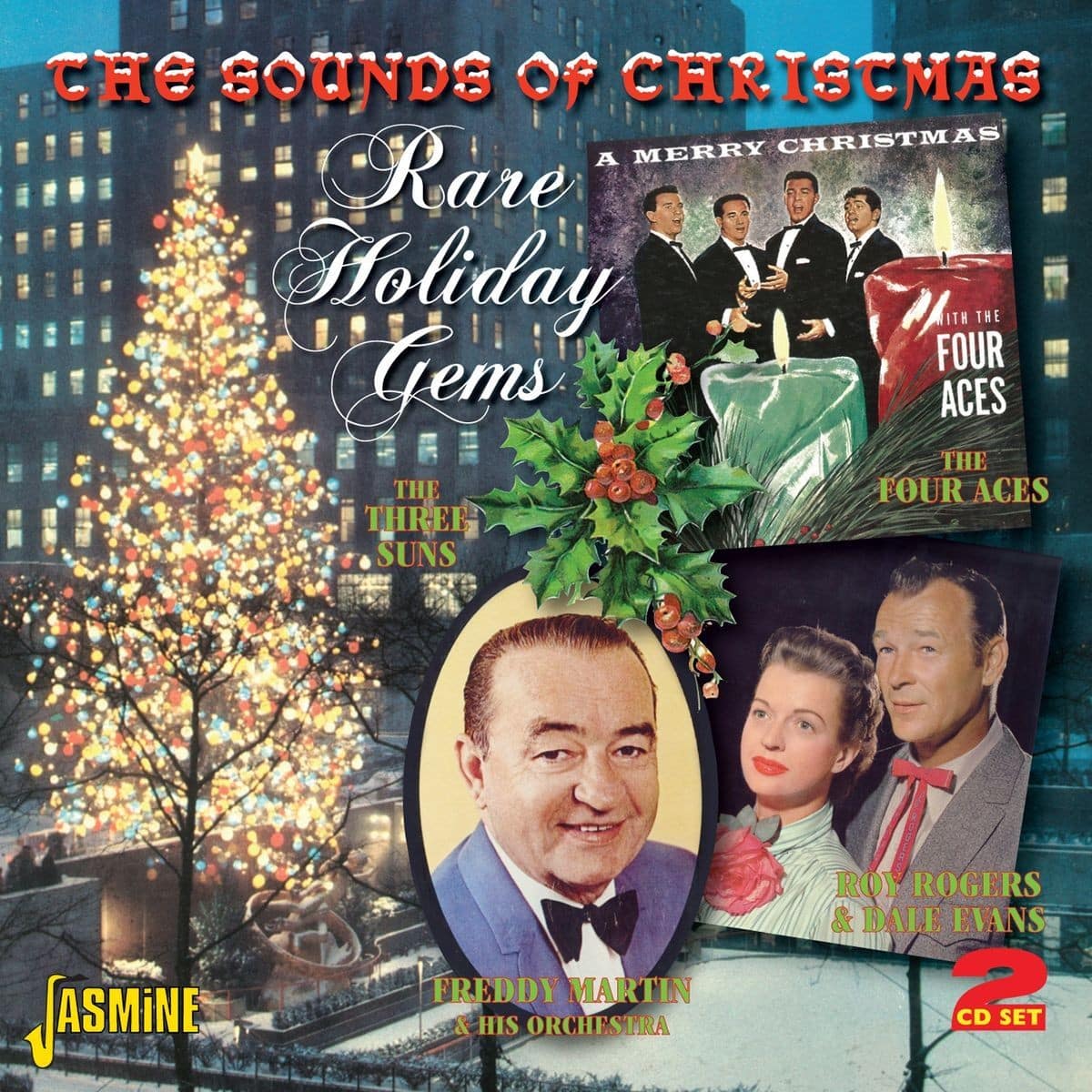 The FOUR ACES, The THREE SUNS, Roy ROGERS & Dale EVANS, Freddie MARTIN & His Orchestra - The Sounds of Christmas - Rare