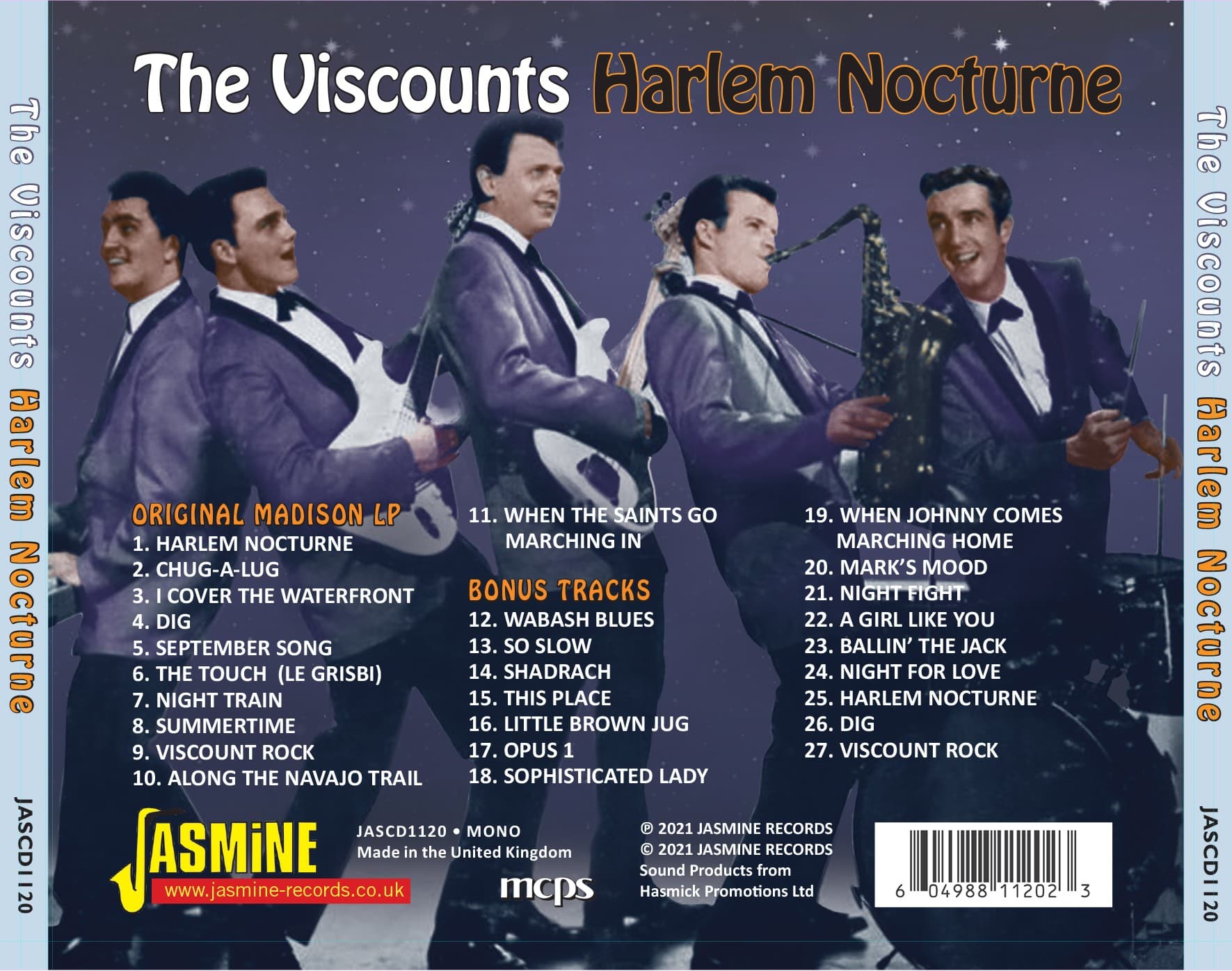 The VISCOUNTS - Harlem Nocturne - Image 2