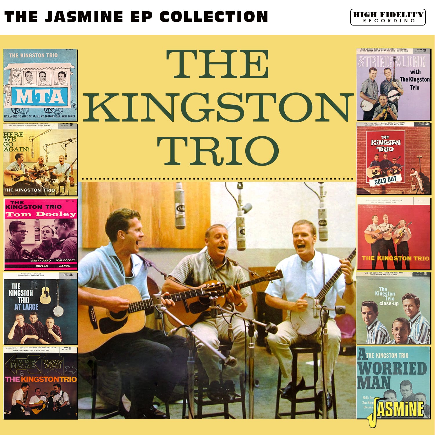 The Kingston Trio The Jasmine EP Collection Jasmine Records