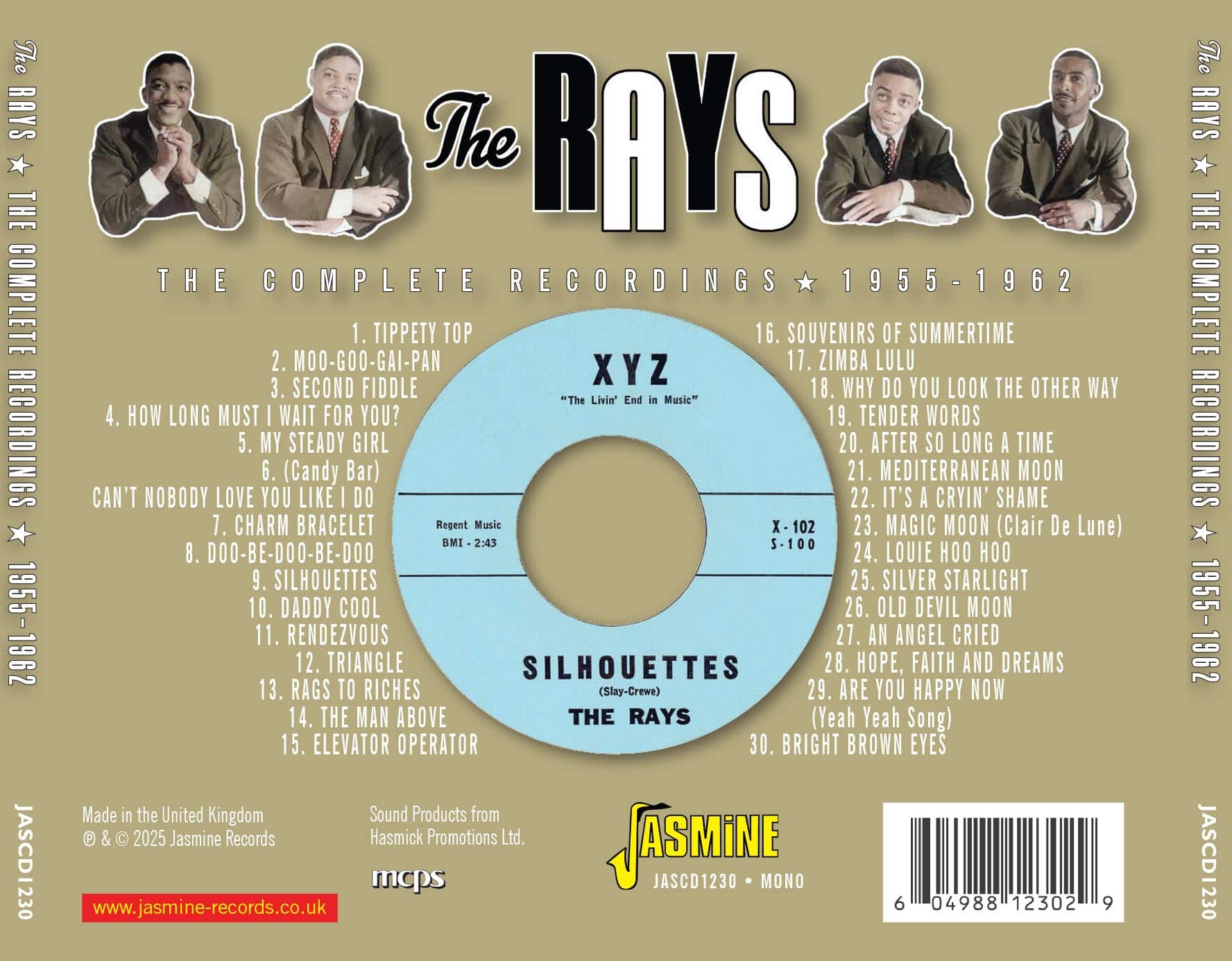 The Rays - Bob's Crew | The Complete Recordings, 1955-1962 - Image 2